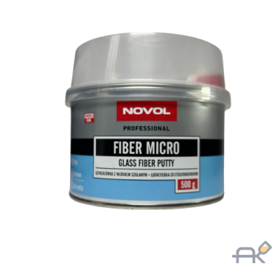 Шпатлёвка NOVOL MICRO со стекловолокном 0.5 кг РП